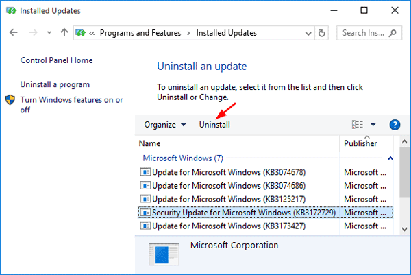 windows 10 update fails repeatedly